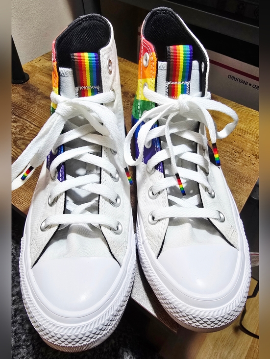 Converse Shoes - Converse Chuck Taylor All Star Pride High Tops – “More Color, More Pride”Edition